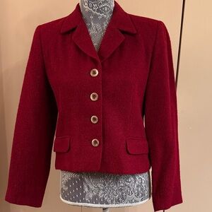 Harve Benard Rich Red Blazer